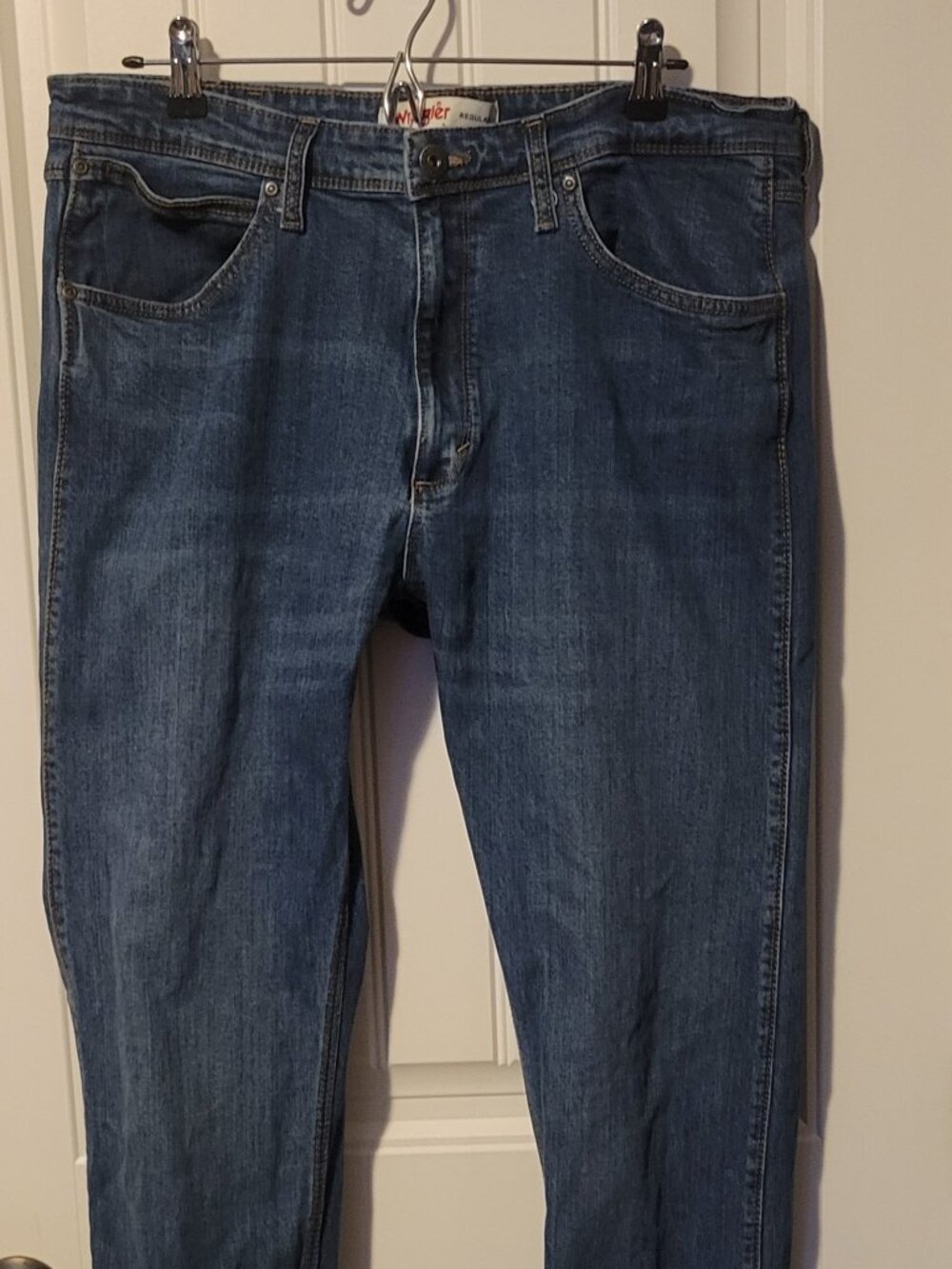 Wrangler Jeans Regular Fit Men's 36 x 29 Medium Wash